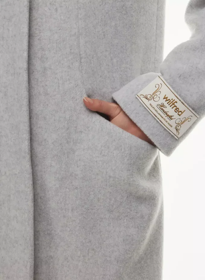 Der Cocoon Long Coat – Wolle Kaschmir Der Cocoon Long Coat – Wolle Kaschmir
