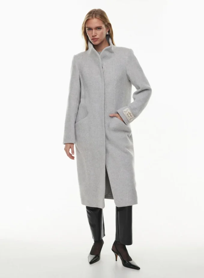 Der Cocoon Long Coat – Wolle Kaschmir Der Cocoon Long Coat – Wolle Kaschmir