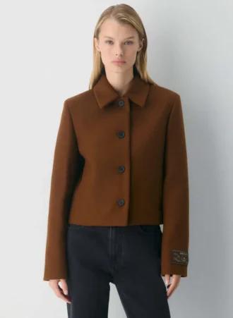Der Dove Coat – Luxuriöse Woll-Kaschmir-Mischung