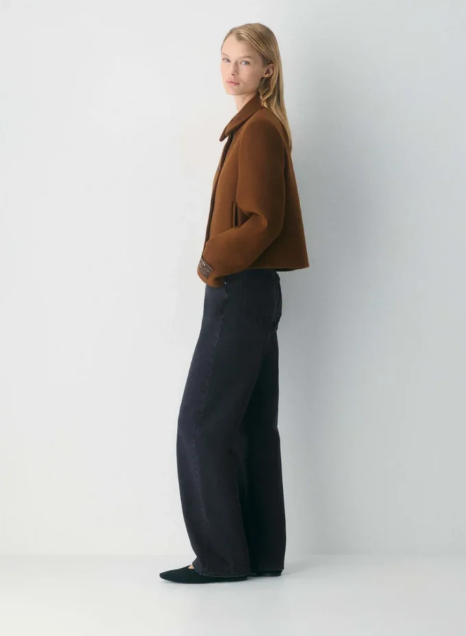 Der Dove Coat – Luxuriöse Woll-Kaschmir-Mischung Der Dove Coat – Luxuriöse Woll-Kaschmir-Mischung