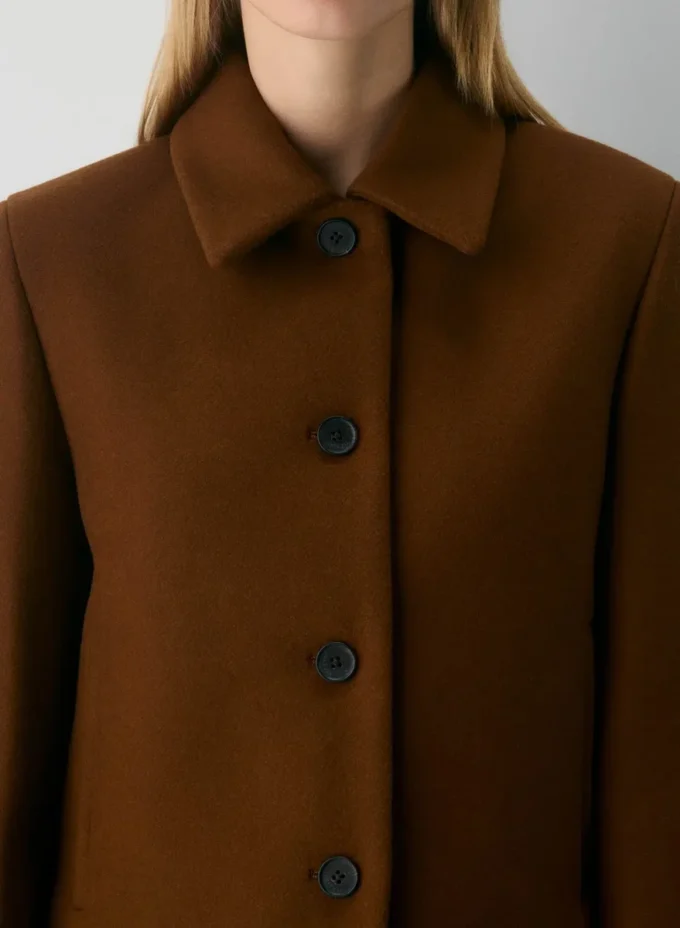 Der Dove Coat – Luxuriöse Woll-Kaschmir-Mischung Der Dove Coat – Luxuriöse Woll-Kaschmir-Mischung