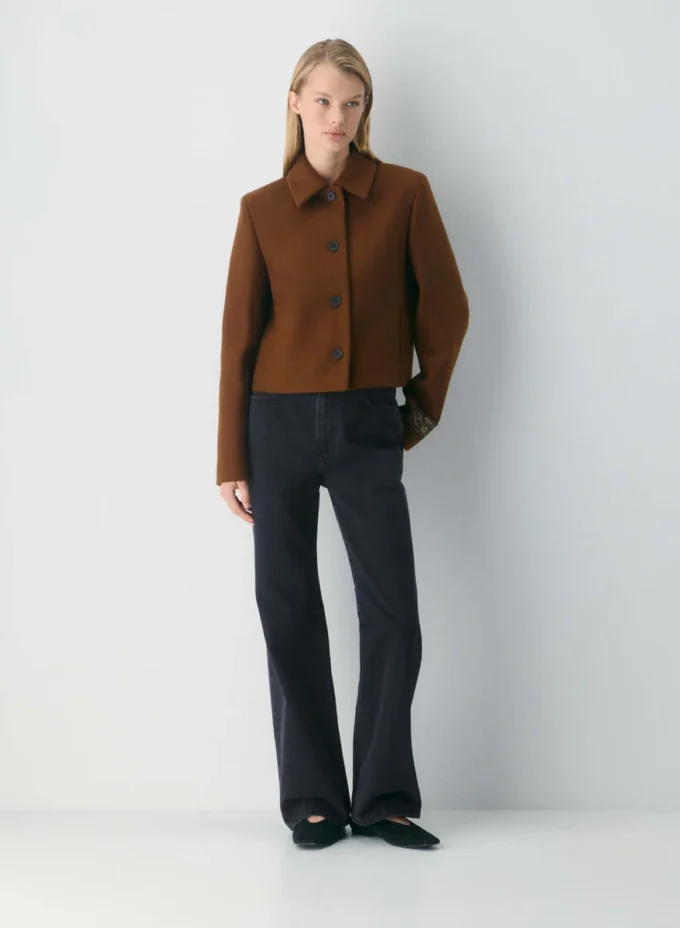 Der Dove Coat – Luxuriöse Woll-Kaschmir-Mischung Der Dove Coat – Luxuriöse Woll-Kaschmir-Mischung