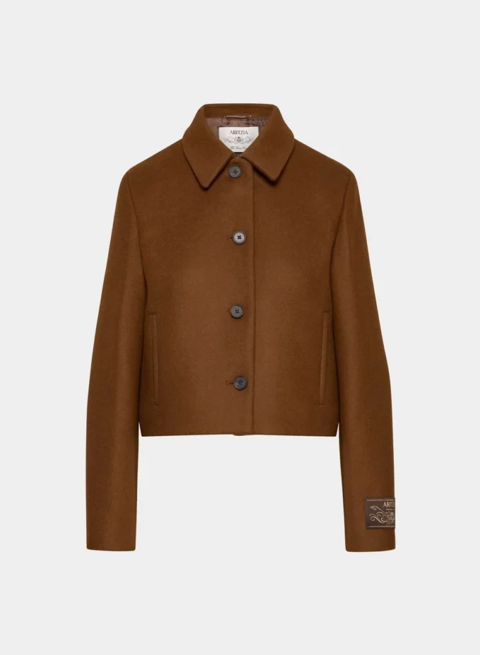 Der Dove Coat – Luxuriöse Woll-Kaschmir-Mischung Der Dove Coat – Luxuriöse Woll-Kaschmir-Mischung