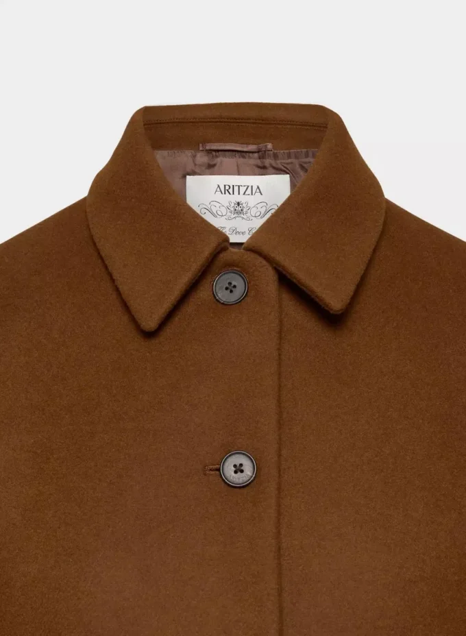 Der Dove Coat – Luxuriöse Woll-Kaschmir-Mischung Der Dove Coat – Luxuriöse Woll-Kaschmir-Mischung