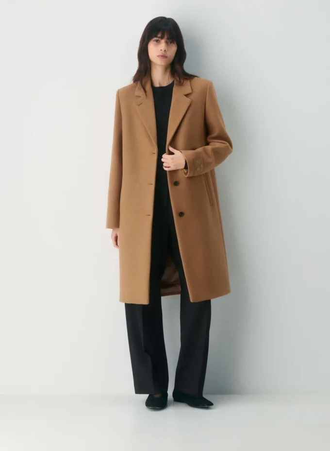 Der Exchange Coat – Luxuriöse Wolle und Kaschmir Der Exchange Coat – Luxuriöse Wolle und Kaschmir
