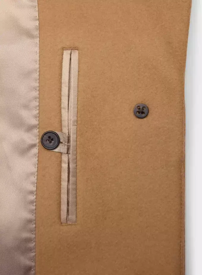Der Exchange Coat – Luxuriöse Wolle und Kaschmir Der Exchange Coat – Luxuriöse Wolle und Kaschmir