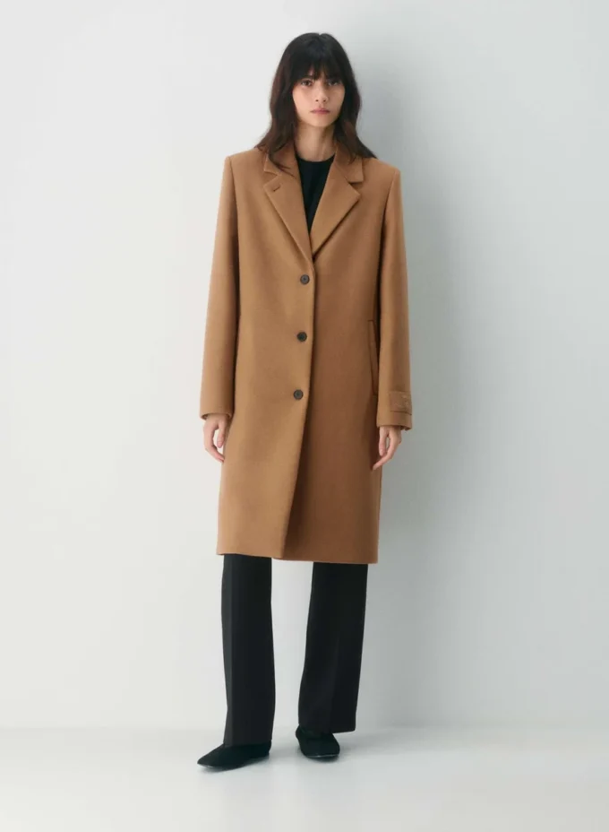 Der Exchange Coat – Luxuriöse Wolle und Kaschmir Der Exchange Coat – Luxuriöse Wolle und Kaschmir