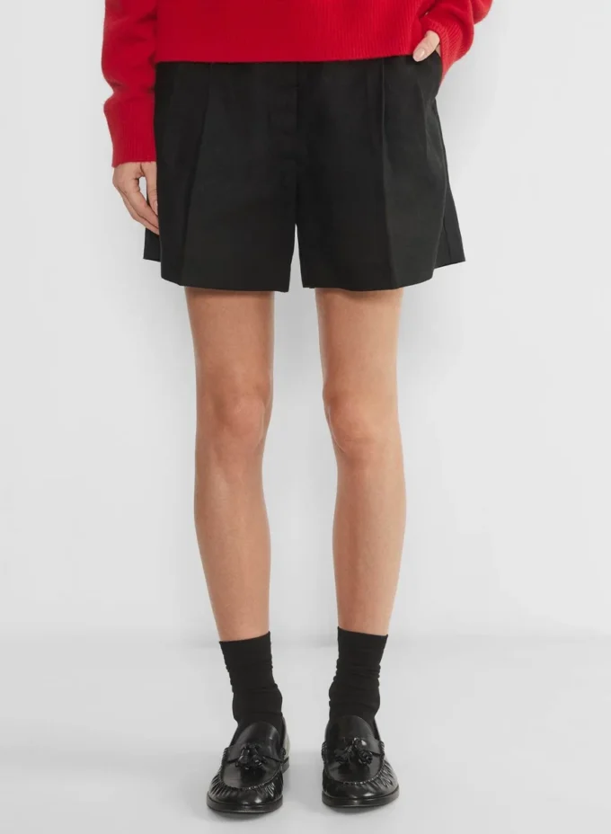 Die Effortless Short™ Leinen Mid-Thigh Die Effortless Short™ Leinen Mid-Thigh