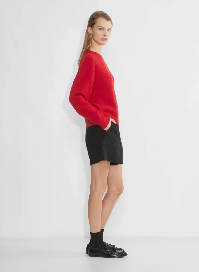 Die Effortless Short™ Leinen Mid-Thigh Die Effortless Short™ Leinen Mid-Thigh