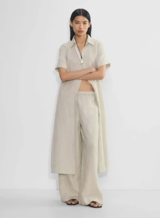 Eleta Maxikleid aus Leinen