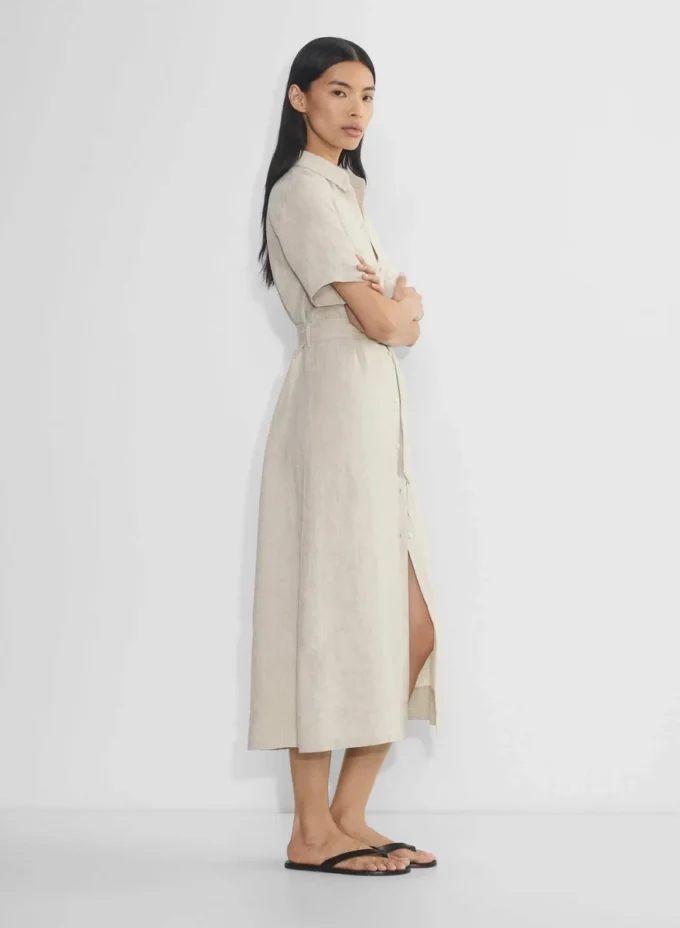 Eleta Maxikleid aus Leinen Eleta Maxikleid aus Leinen