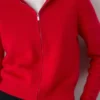 Essential Cashmere Kapuzenjacke mit Reißverschluss Essential Cashmere Kapuzenjacke mit Reißverschluss