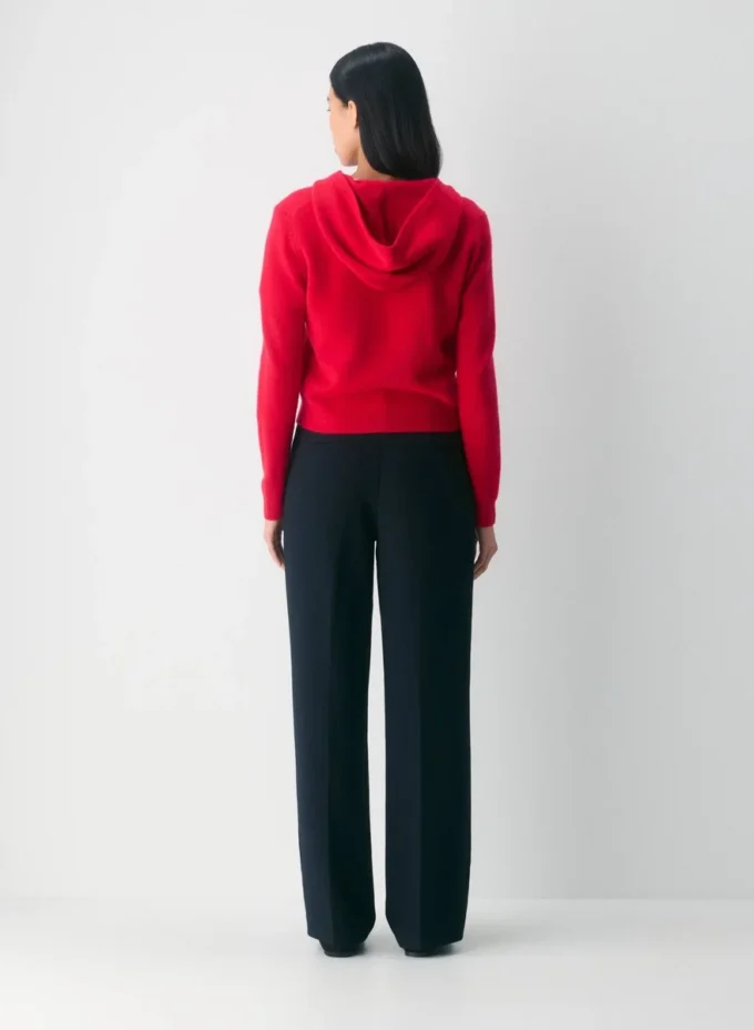 Essential Cashmere Kapuzenjacke mit Reißverschluss Essential Cashmere Kapuzenjacke mit Reißverschluss