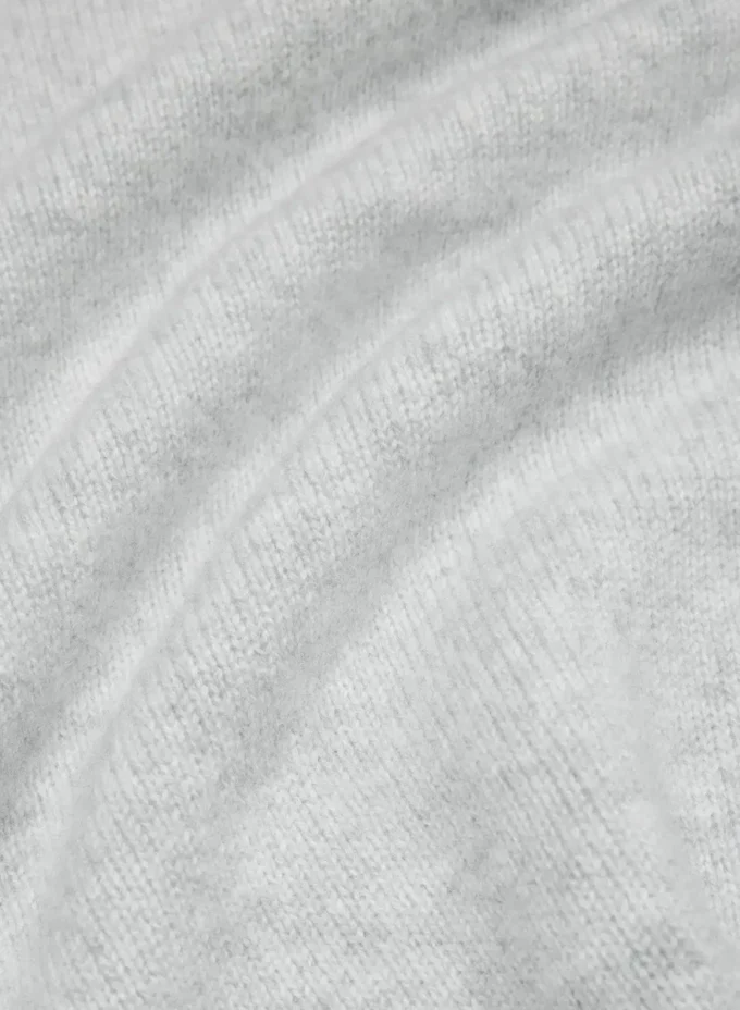 Essential Cashmere Pullover mit lockerem U-Boot-Ausschnitt