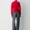 Essential Cashmere Pullover mit V-Ausschnitt