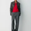 Essential Cashmere Pullover mit V-Ausschnitt