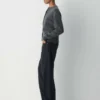 Essential Cashmere Relaxed Crew Cardigan