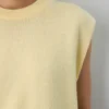 Essential Cashmere Relaxed Crew Vest