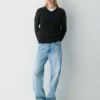 Essential Cashmere Sweater mit lockerem V-Ausschnitt Essential Cashmere Sweater mit lockerem V-Ausschnitt