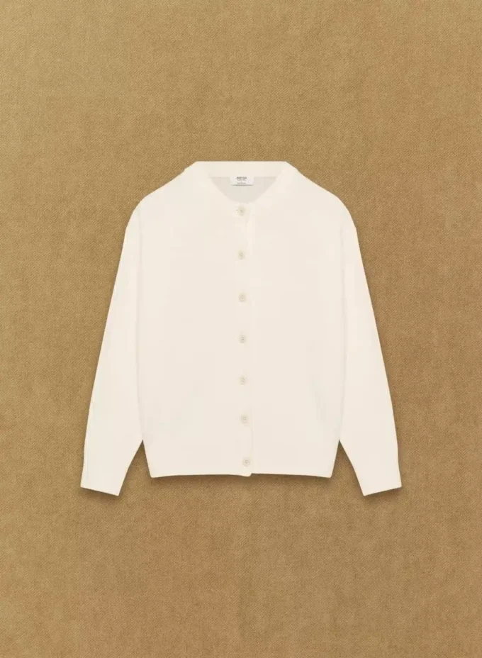 Essential Merino Wool Crew Cardigan