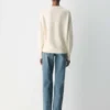 Essential Merinowolle-Pullover mit Rundhalsausschnitt Essential Merinowolle-Pullover mit Rundhalsausschnitt