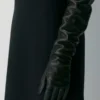 Extra lange Lederhandschuhe Extra lange Lederhandschuhe