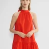 Fawn Poplin-Kleid Fawn Poplin-Kleid