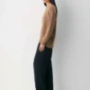 Feather Cashmere Relaxed Crew Sweater