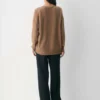 Feather Cashmere Relaxed Crew Sweater