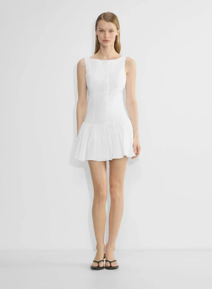 Foxglove Poplin-Kleid Foxglove Poplin-Kleid