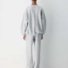 gemütliches Sweatfleece Neues Mega Crew Sweatshirt