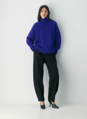 Gotham Merinowolle-Rollkragenpullover