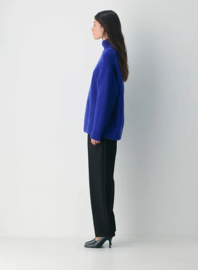 Gotham Merinowolle-Rollkragenpullover