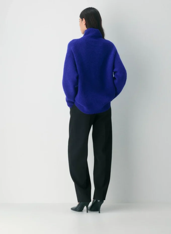 Gotham Merinowolle-Rollkragenpullover