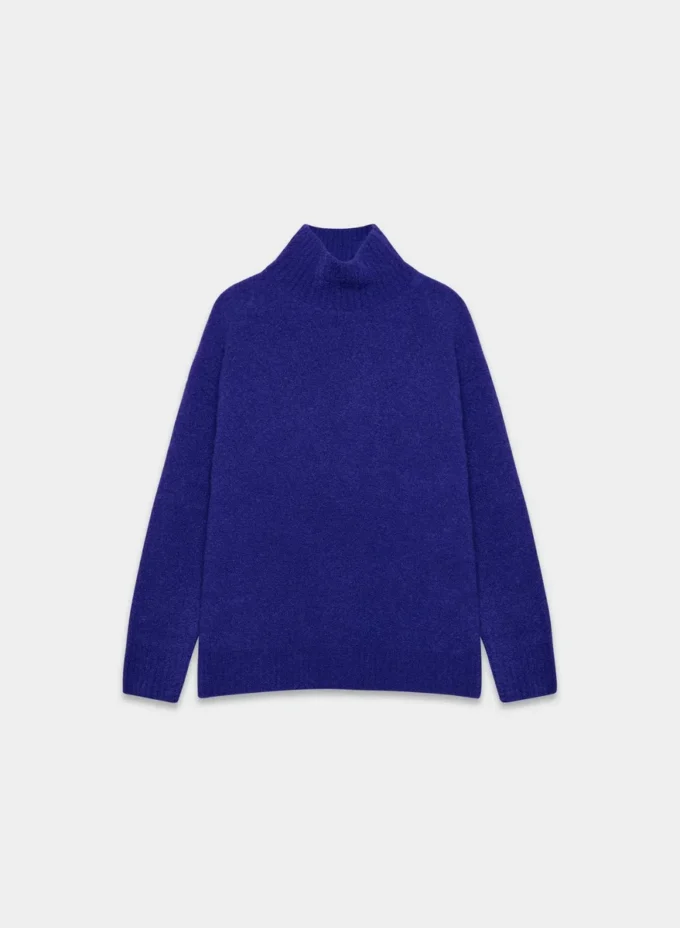 Gotham Merinowolle-Rollkragenpullover