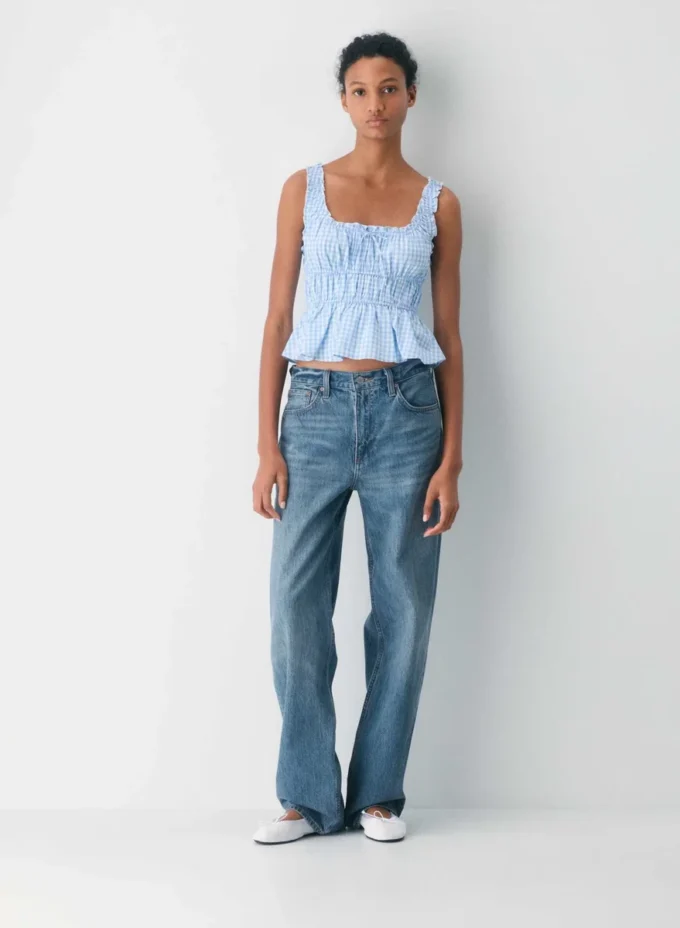 Helena Poplin Top Helena Poplin Top
