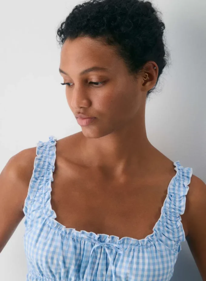 Helena Poplin Top Helena Poplin Top