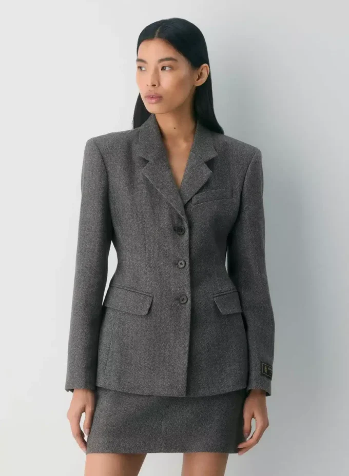 Herausragender Blazer – Präzisionswolle Herausragender Blazer – Präzisionswolle