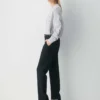 Heritage Knit Merino Wool Crew Hi-Hip Sweater Heritage Knit Merino Wool Crew Hi-Hip Sweater