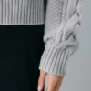 Heritage Knit Merino Wool Crew Hi-Hip Sweater Heritage Knit Merino Wool Crew Hi-Hip Sweater