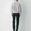 Heritage Knit Merino Wool Crew Hi-Hip Sweater Heritage Knit Merino Wool Crew Hi-Hip Sweater