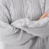 Heritage Knit Merino Wool Crew Hi-Hip Sweater Heritage Knit Merino Wool Crew Hi-Hip Sweater
