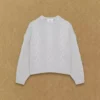 Heritage Knit Merino Wool Crew Hi-Hip Sweater Heritage Knit Merino Wool Crew Hi-Hip Sweater