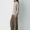 Heritage Knit Merino Wool Crew Sweater