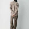 Heritage Knit Merino Wool Crew Sweater