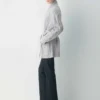 Heritage Knit Merinowolle Cardigan mit offener Vorderseite Heritage Knit Merinowolle Cardigan mit offener Vorderseite
