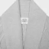 Heritage Knit Merinowolle Cardigan mit offener Vorderseite Heritage Knit Merinowolle Cardigan mit offener Vorderseite