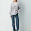 Heritage Knit Merinowolle-Cardigan mit V-Ausschnitt Heritage Knit Merinowolle-Cardigan mit V-Ausschnitt