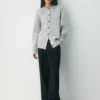 Heritage Knit Merinowolle Crew Cardigan Heritage Knit Merinowolle Crew Cardigan