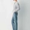 Heritage Knit Merinowolle Crew Cardigan Heritage Knit Merinowolle Crew Cardigan
